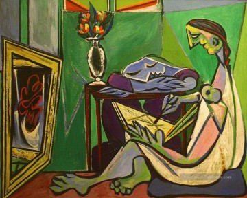 Le Muse 1935 cubiste Pablo Picasso Peinture à l'huile